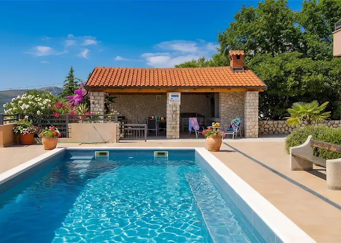 Barbara With Pool Appartement Novi Vinodolski